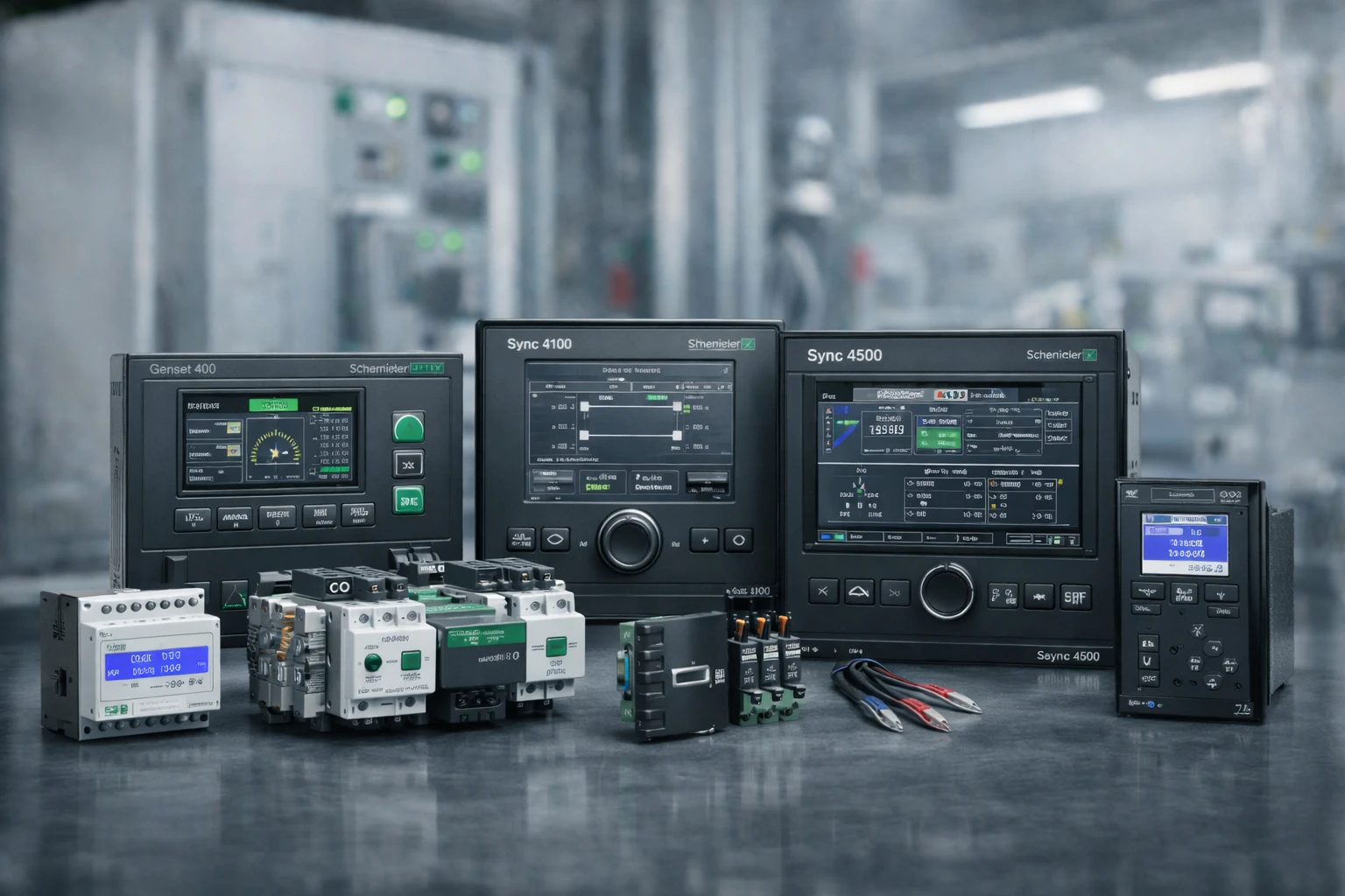 Пристрої управління генераторами та синхронізації