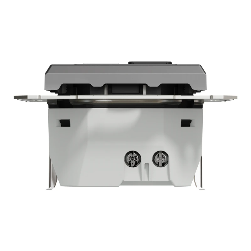 USB розетка А+С, 3 А, 45 Вт, антрацит