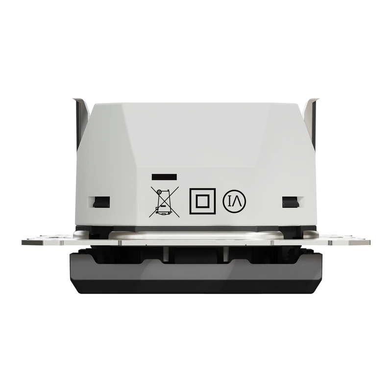 USB розетка А+С, 3 А, 45 Вт, антрацит