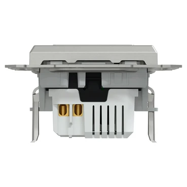 USB-розетка тип A+C 21 Вт алюміній