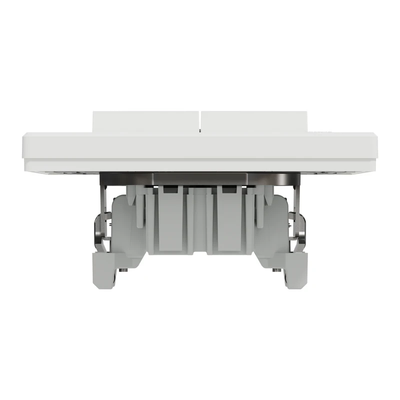 ВИМИКАЧ ДВОКЛАВ САМОЗАЖ БІЛИЙ ASFORA