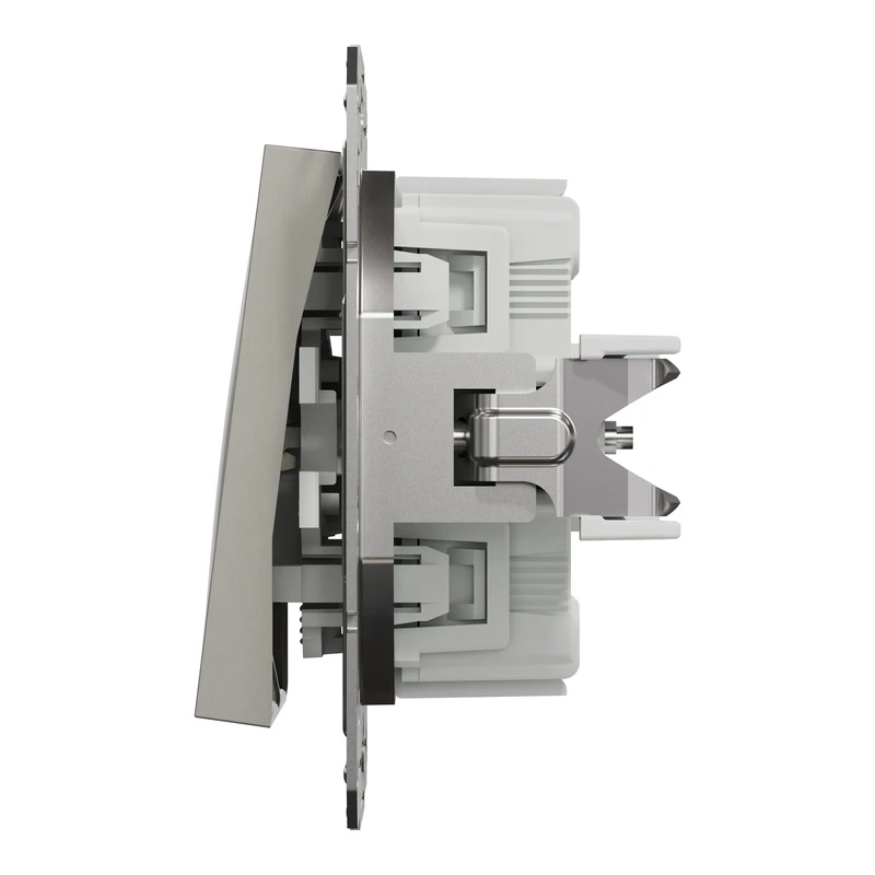 ВИМИКАЧ ДВОКЛАВ САМОЗАЖ ASFORA БРОНЗА