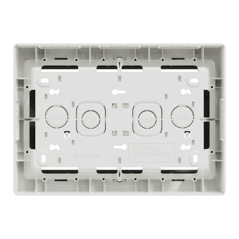 Блок unica system+ відкр.вст 2х5 антиб.