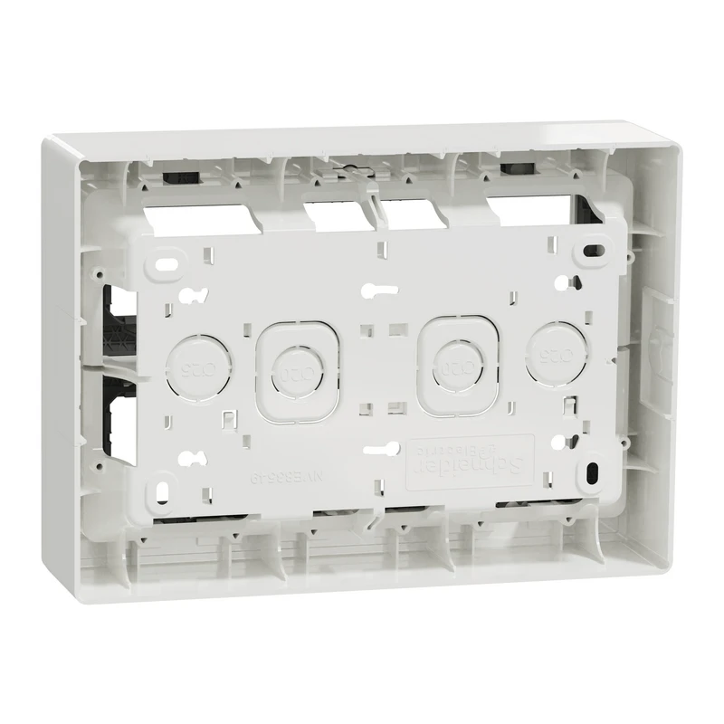 Блок unica system+ відкр.вст 2х5 антиб.