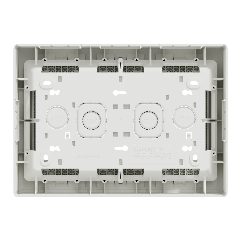 Блок unica system+ відкрт.вст. 3х2 білий
