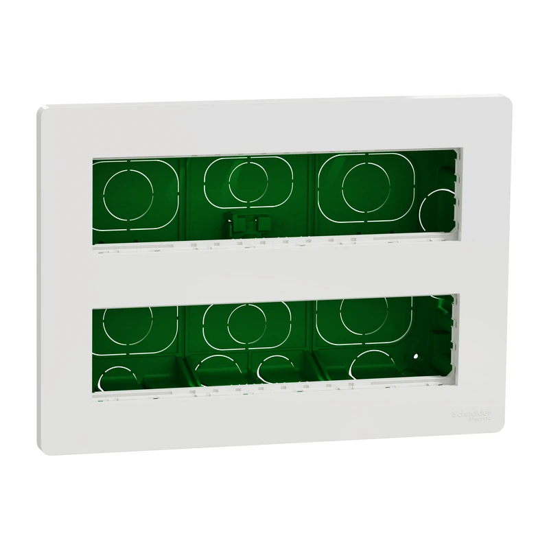 Блок unica system+ прих.вст. 2х4 антиб.