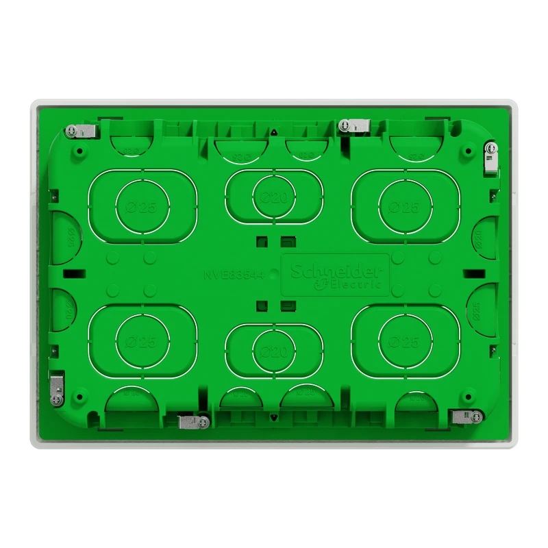 Блок unica system+ прих.вст. 2х4 антиб.
