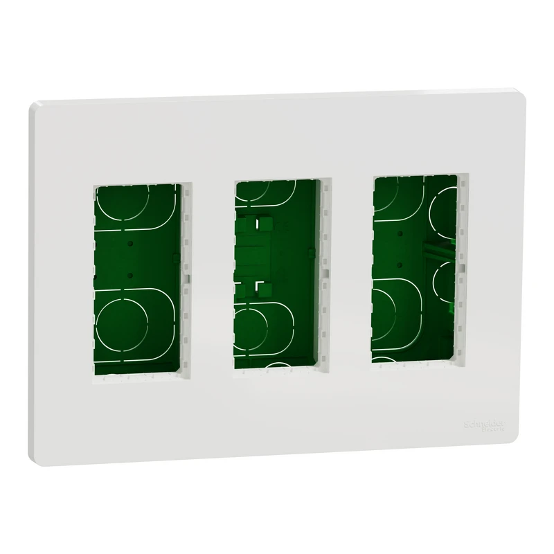 Блок unica system+ прих.вст. 3х2 білий