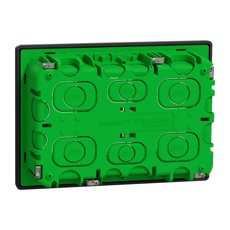 Блок unica system+ прих.вст. 3х2 антрац.