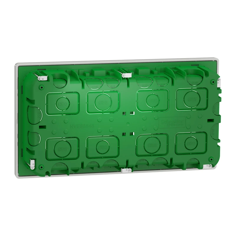 Блок unica system+ cкр.взт. 4х2 білий