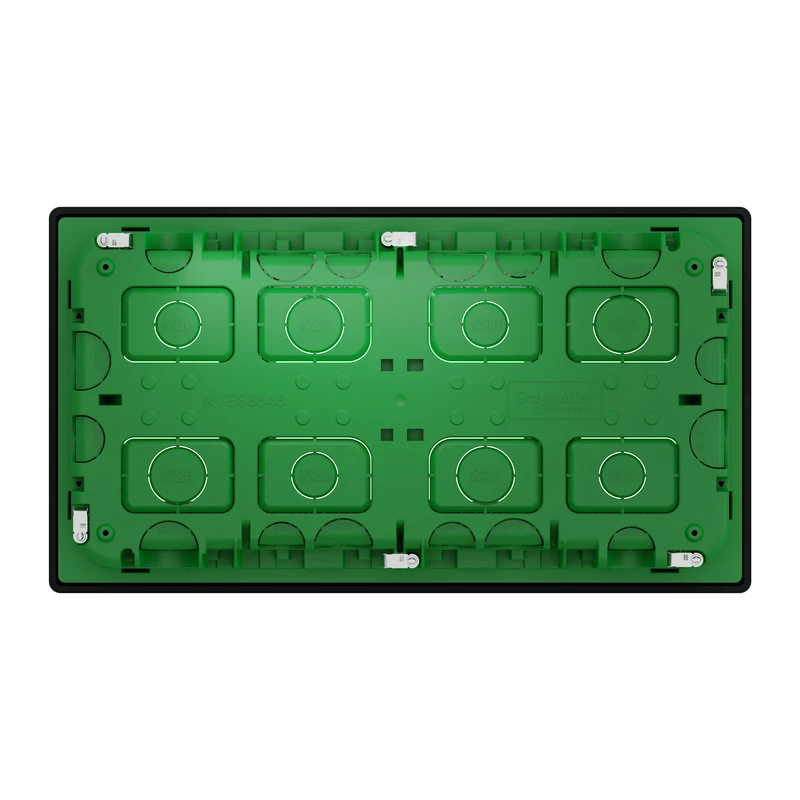 Блок unica system+ прих.вст. 4х2 антрац.