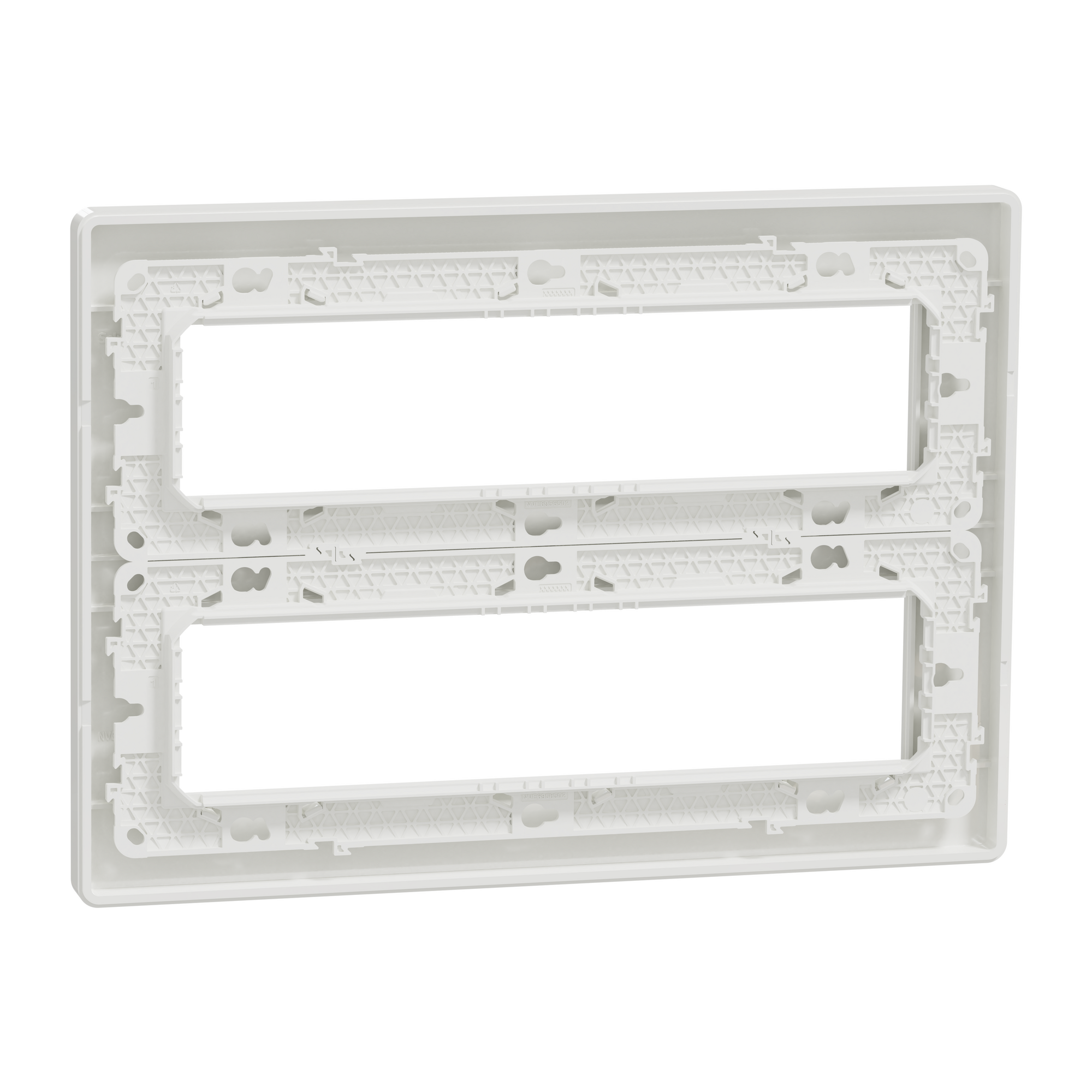 NU121820 Блок unica system+ відкр.вст. 2х4 антиб.