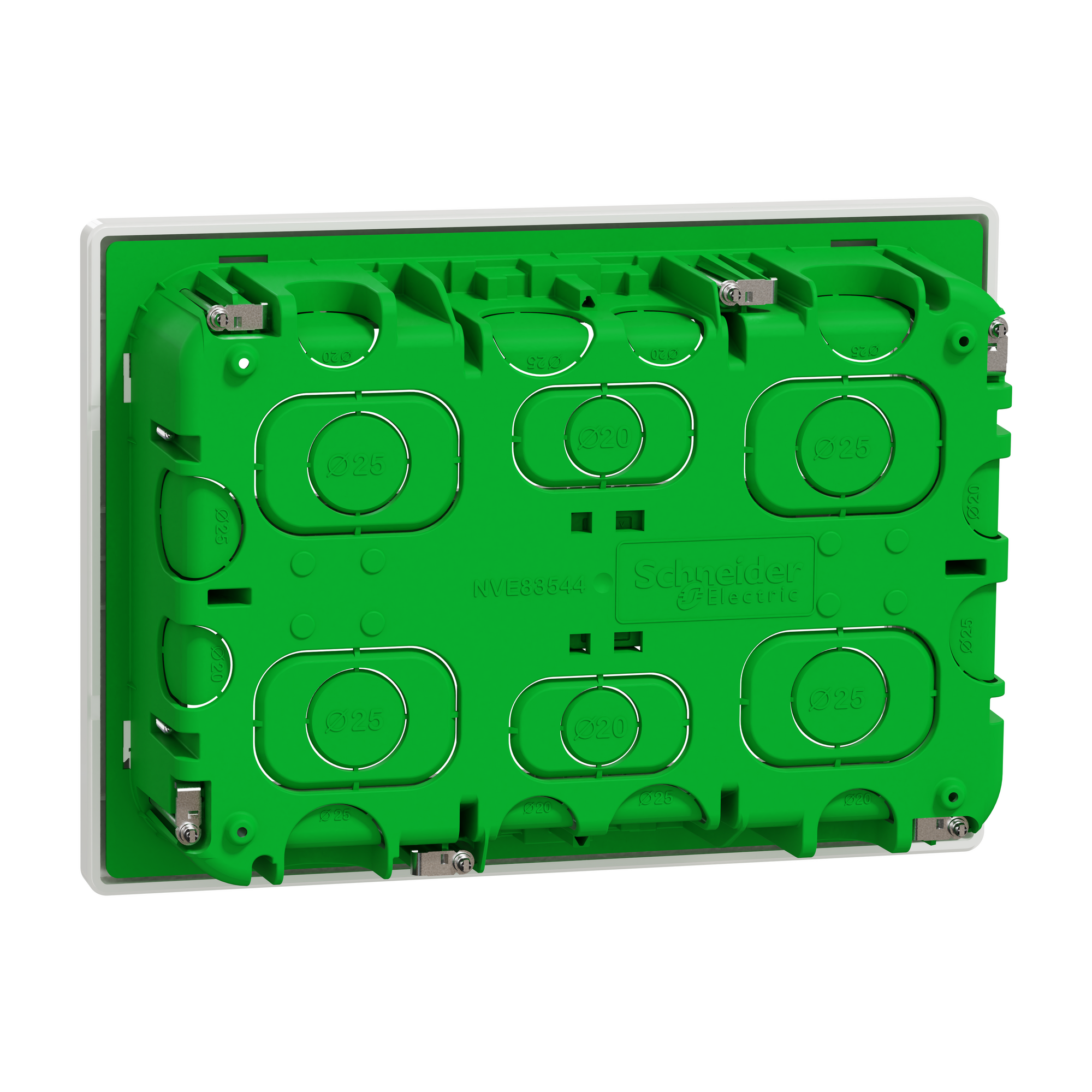 NU171820 Блок unica system+ прих.вст. 2х4 антиб.