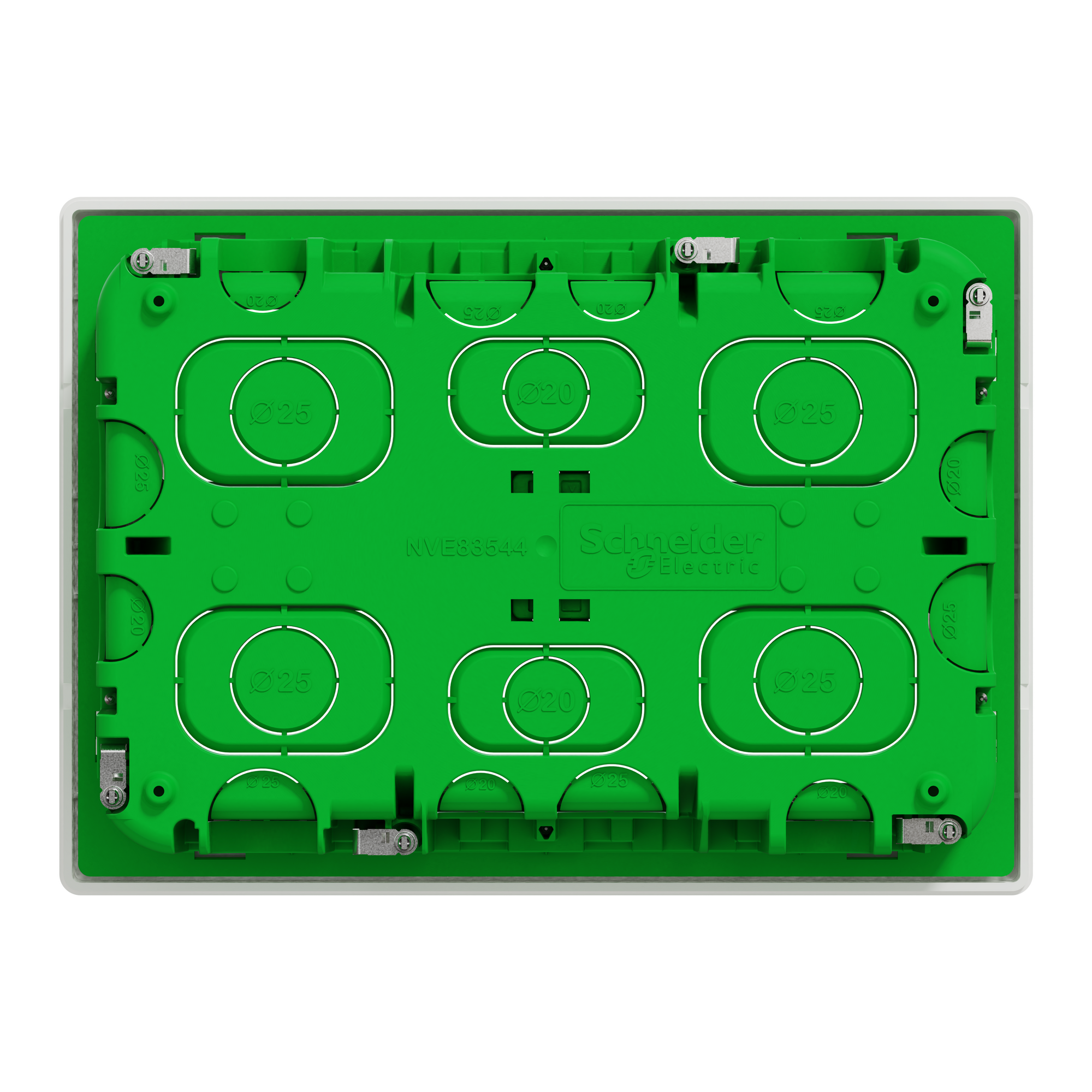 NU171820 Блок unica system+ прих.вст. 2х4 антиб.