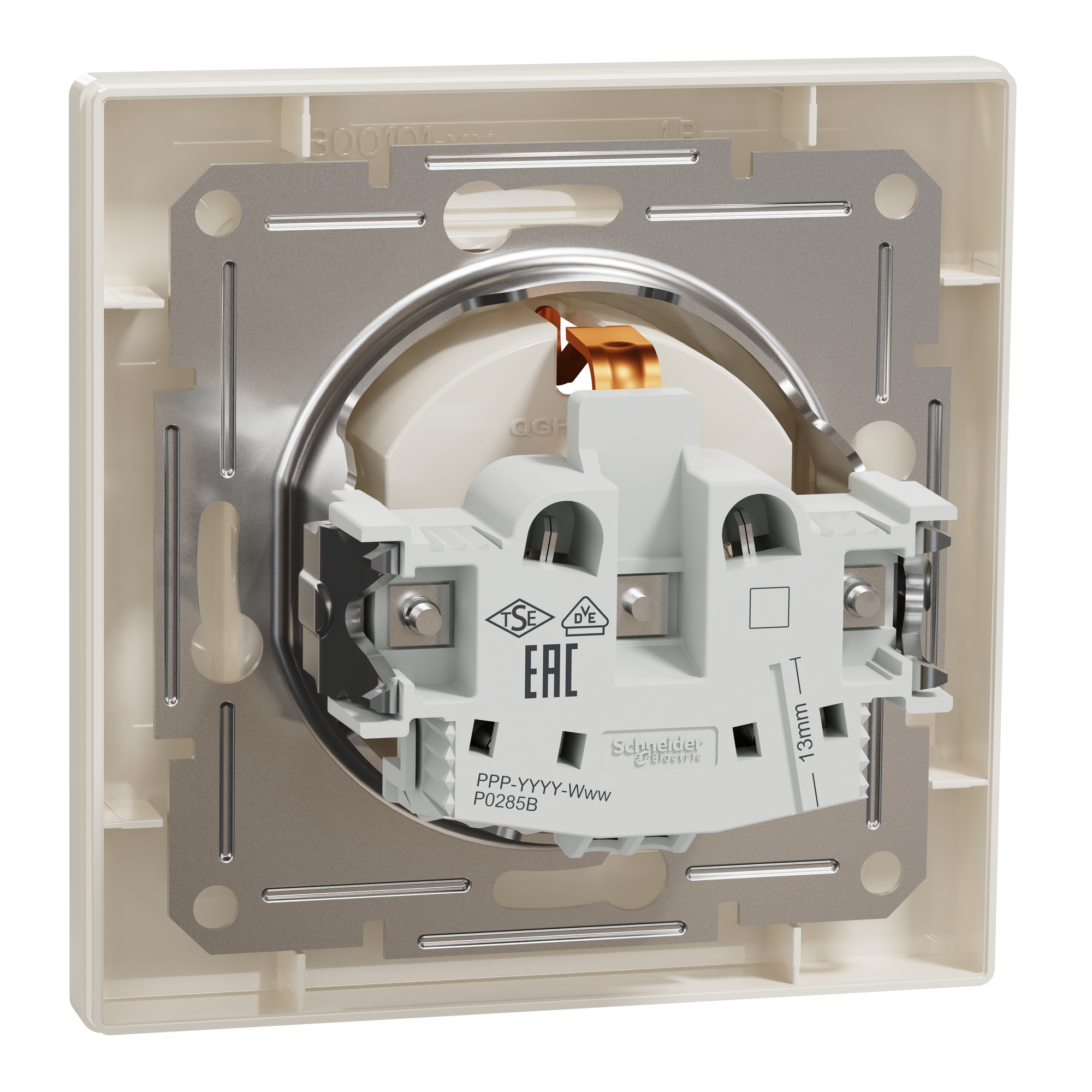 EPH2900123 Р-ТКА З КОНТАК ЩО З/ЗЕМ КРЕМ ASFORA