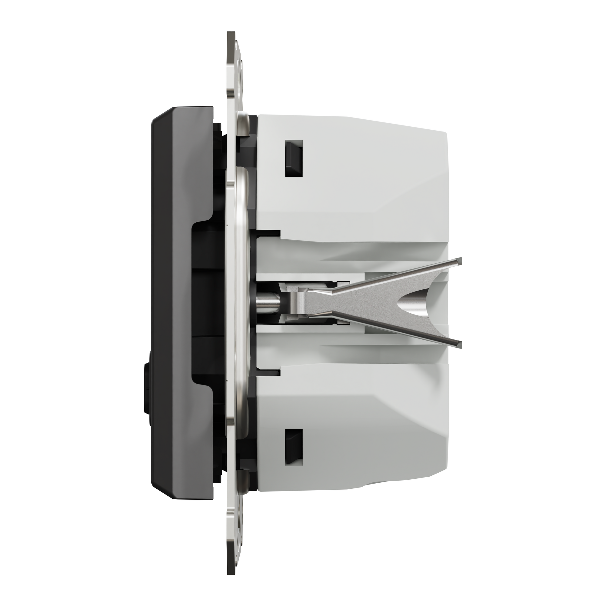 EPH2700471 USB розетка А+С, 3 А, 45 Вт, антрацит