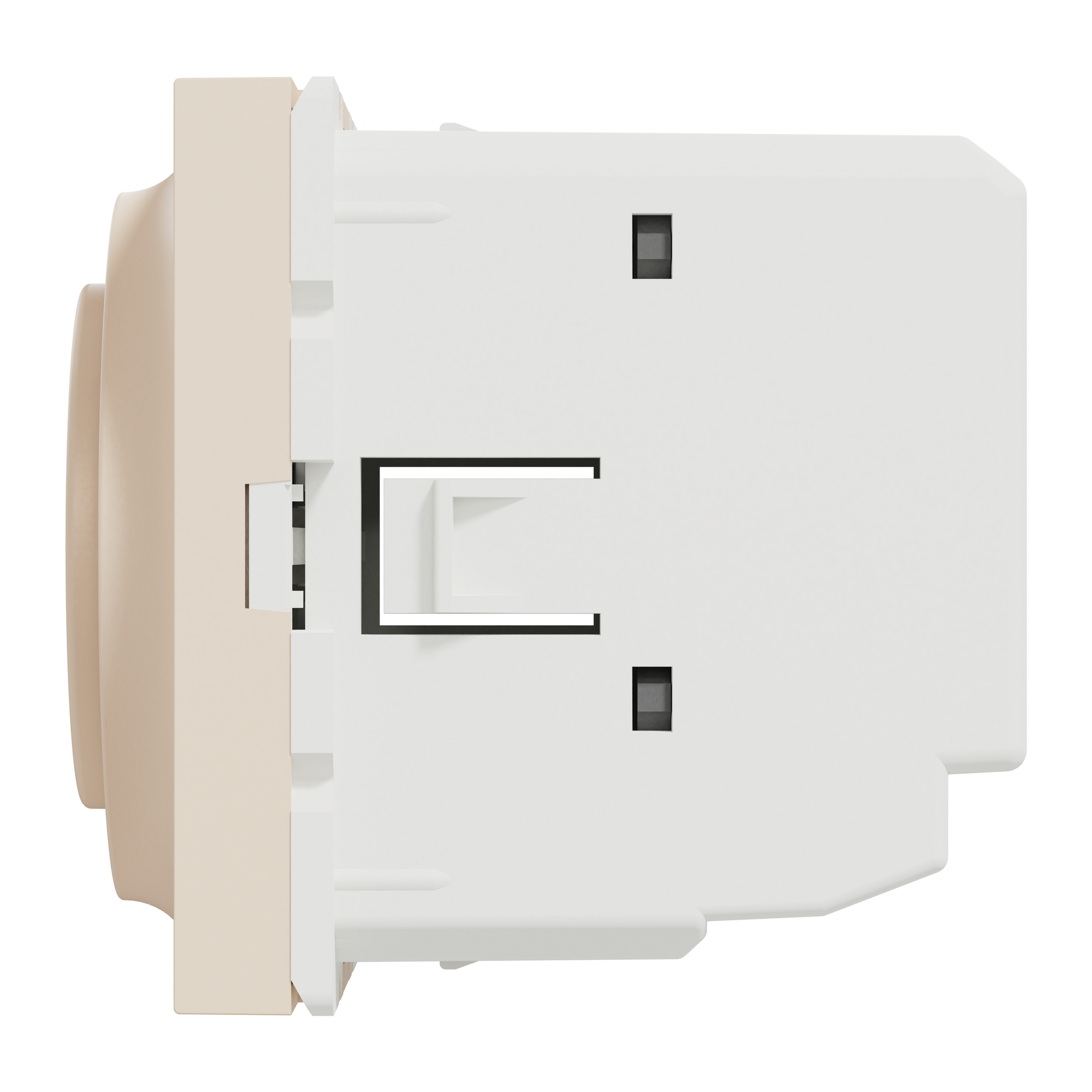 NU350144 Термостат кімнатний, вбуд.датчик 8А беж.
