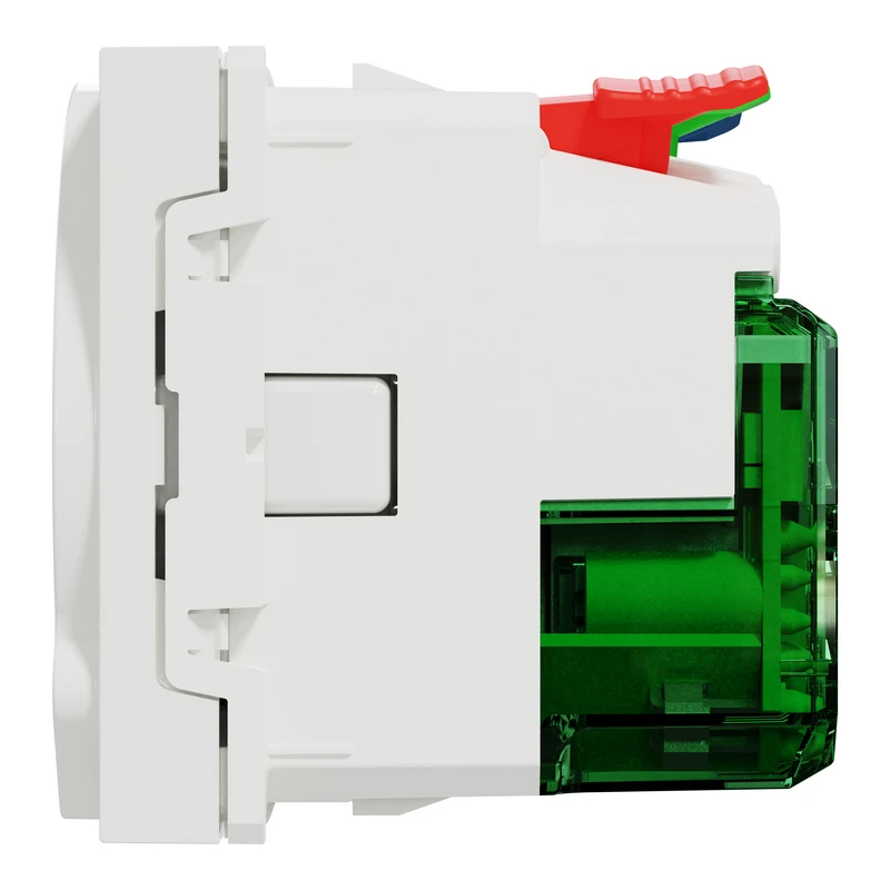 Unica New Сил.роз + USB-С 10,5Вт 2М біла