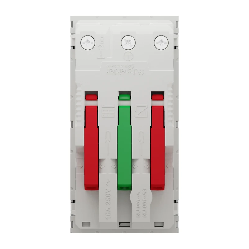 Подвійна розетка 45° з шт., з заз. алюм