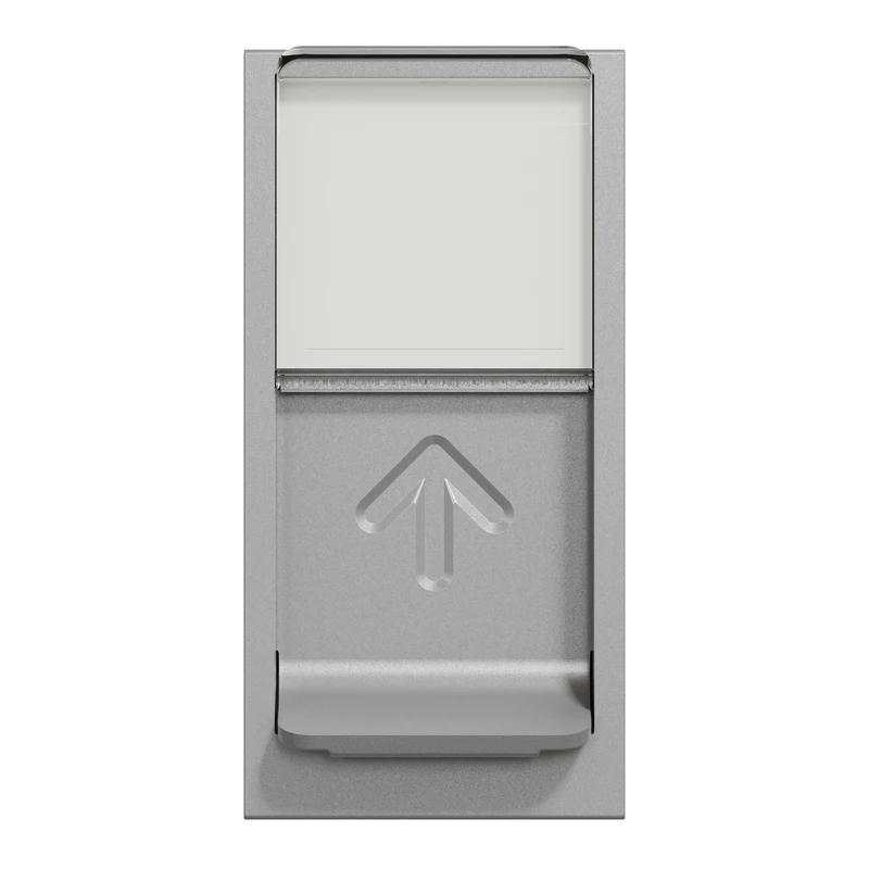 RJ45 1 модуль CAT6A FTP алюм