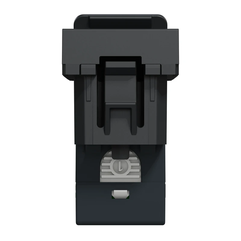 RJ45 1 модуль CAT6A FTP антрацит