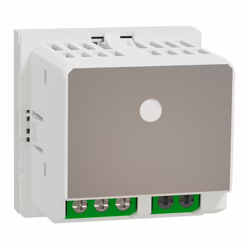 Термостат кімнатний, вбуд.датчик 8А біл.