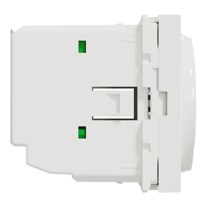 Термостат кімнатний, вбуд.датчик 8А біл.