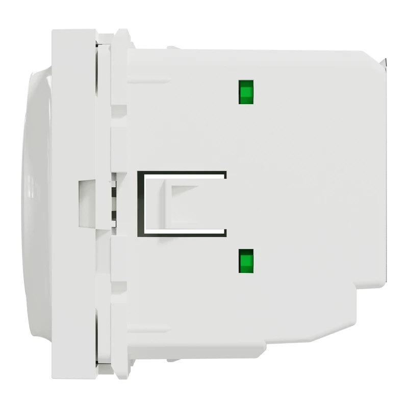 Термостат кімнатний, вбуд.датчик 8А біл.