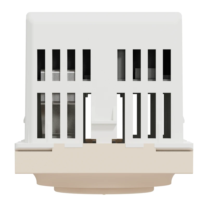 Термостат кімнатний, вбуд.датчик 8А беж.