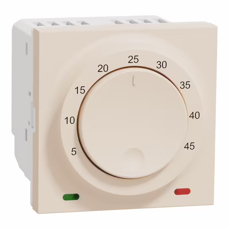 Термостат теплої підлоги 10А беж.