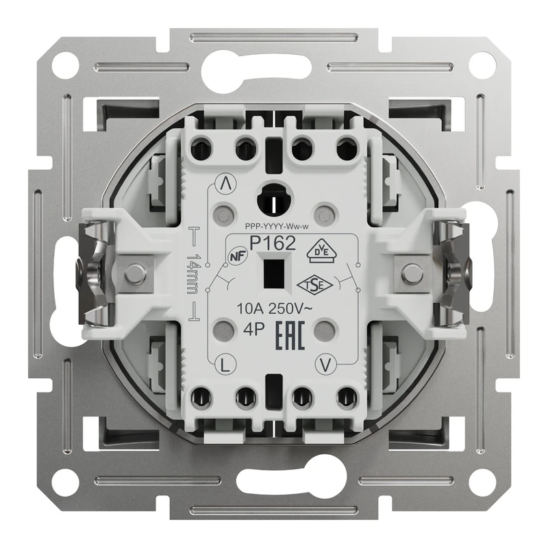 ВИМИКАЧ ДЛЯ ЖАЛЮЗІ САМОЗАЖ ASFORA АЛЮМ.